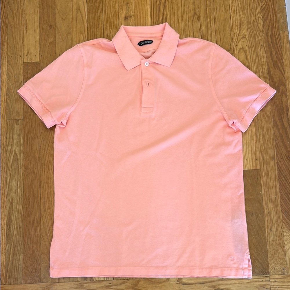 Tom Ford Coral Polo Shirt